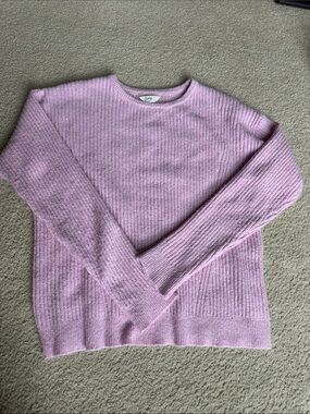 Stitch Fix Kids Soft Ribbed Crewneck Sweater - Pink